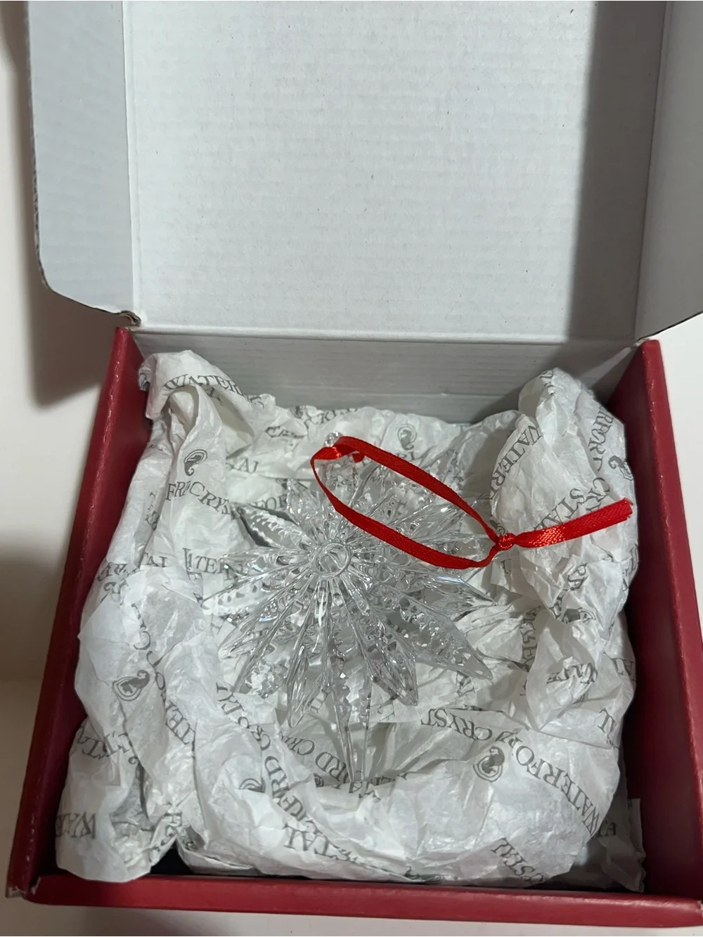 Waterford Crystal Snowflake Ornament